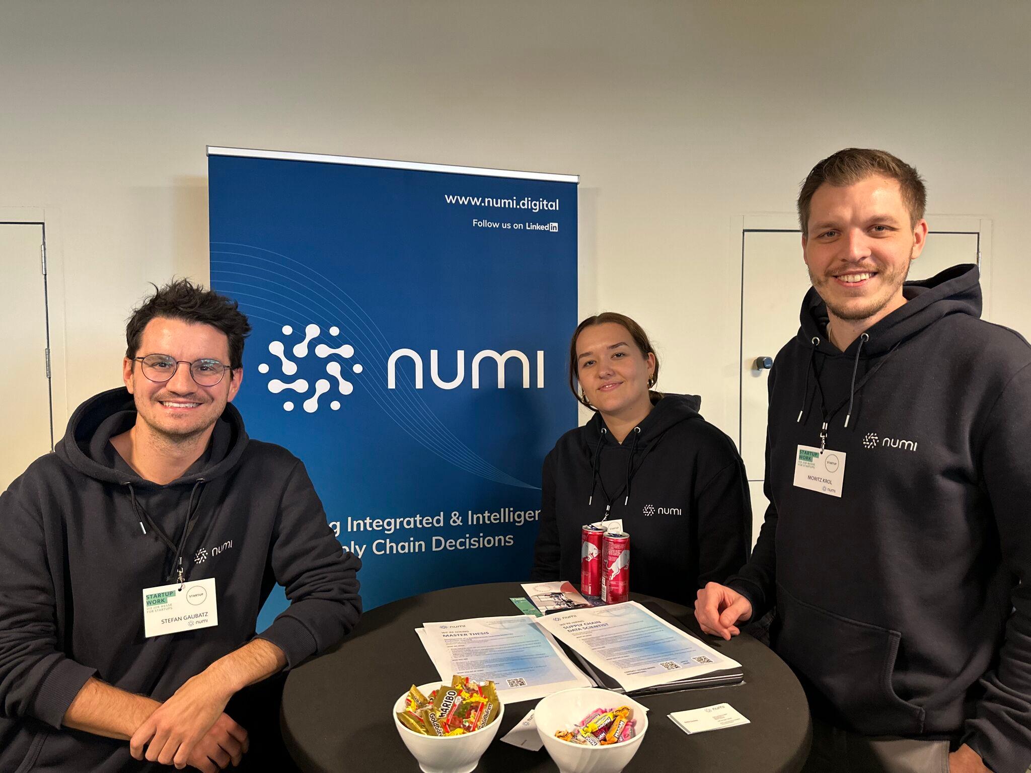 numi attending WERK1 Startup Work