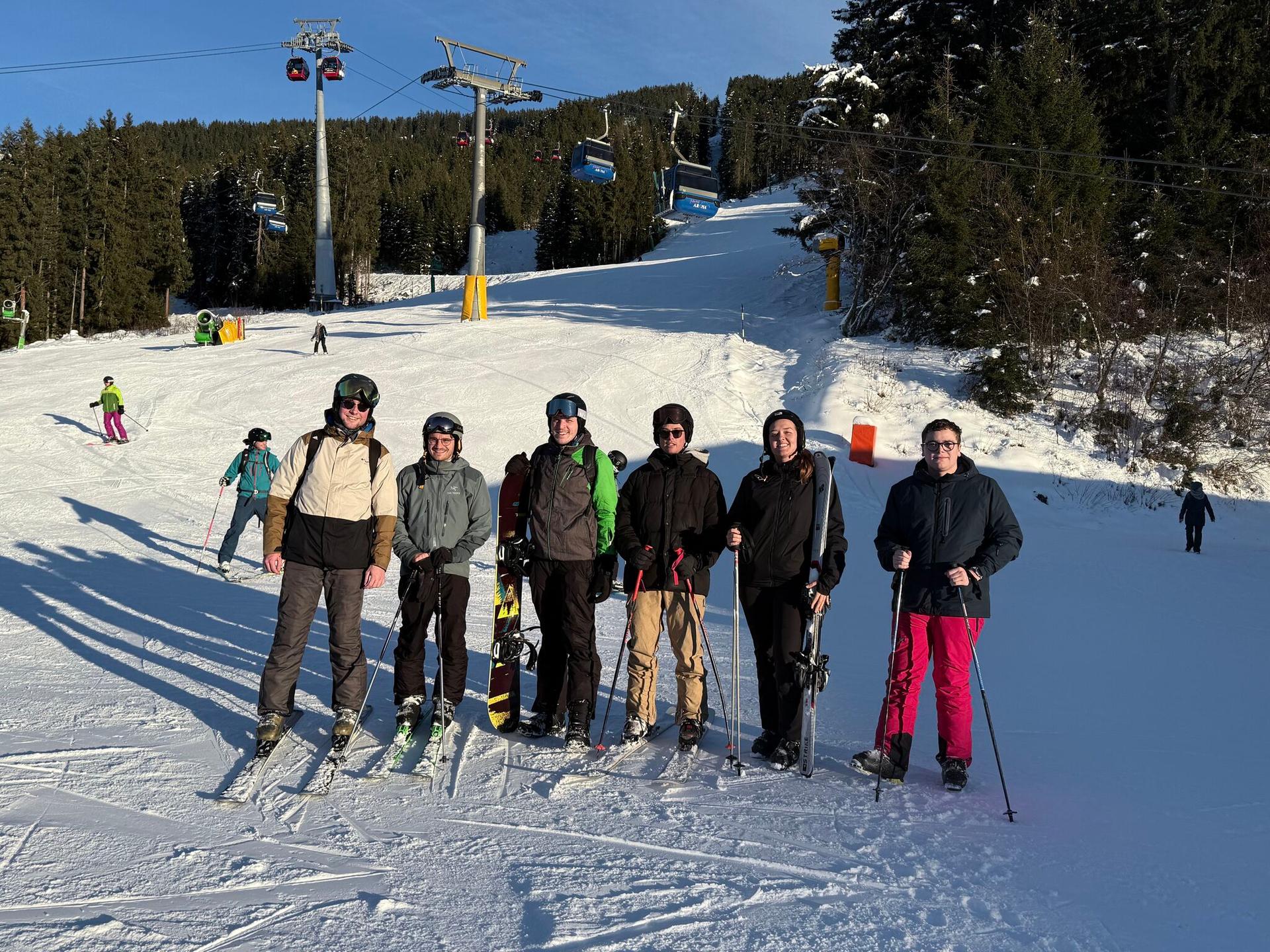 Team retreat: Reflecting, planning, and skiing