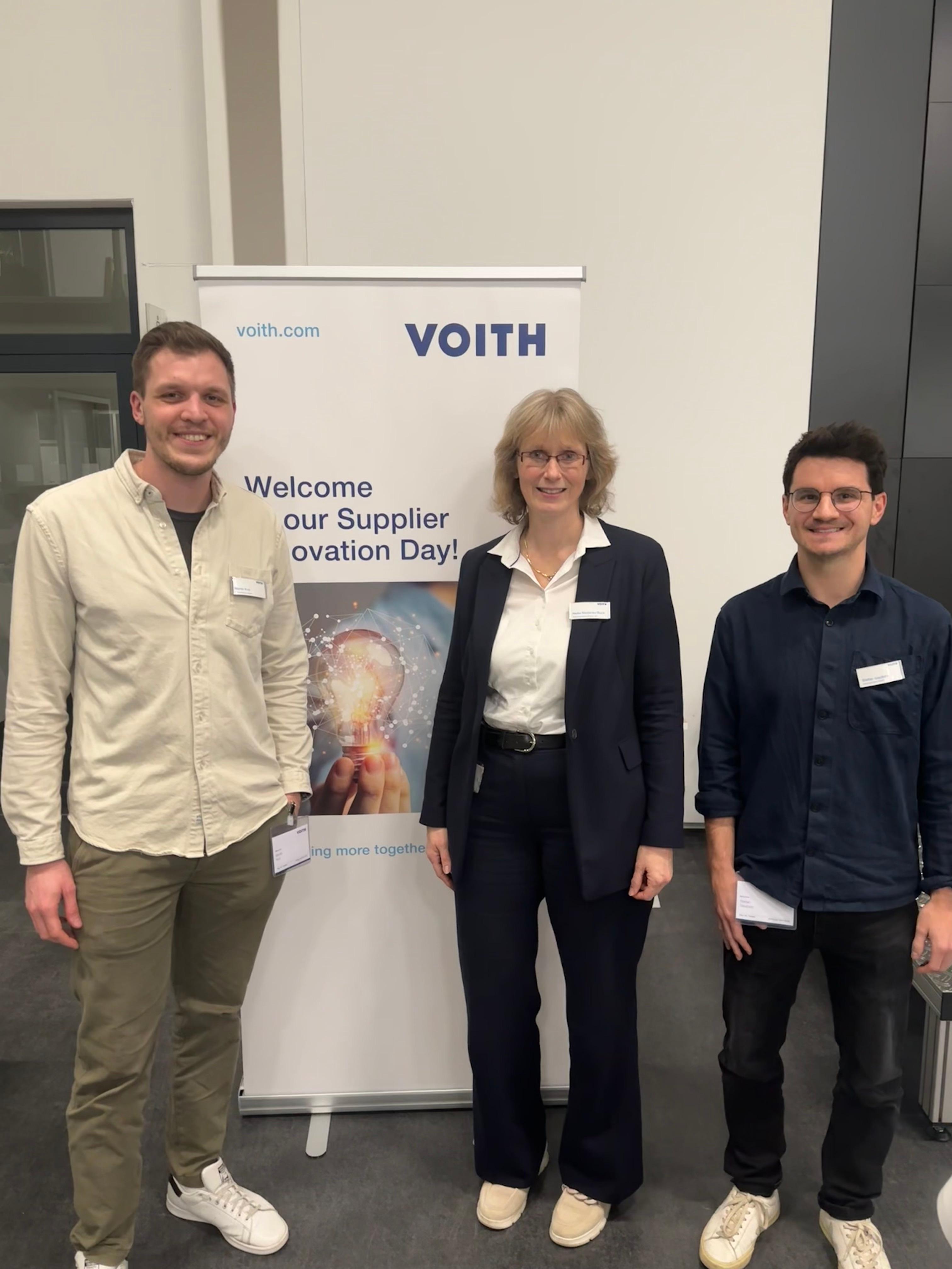 We were invited by Voith to the Supplier Innovation Day
