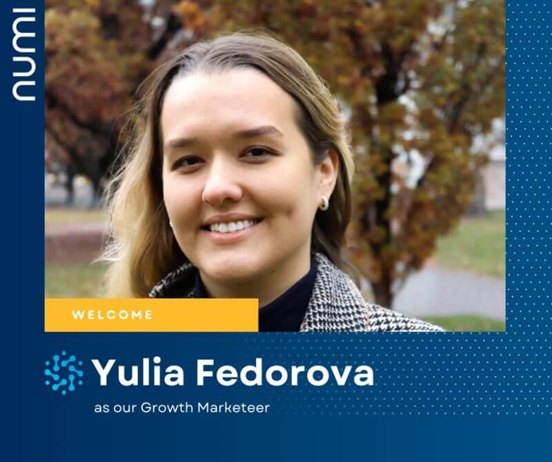 Meet Yulia Fedorova, our Growth Marketeer